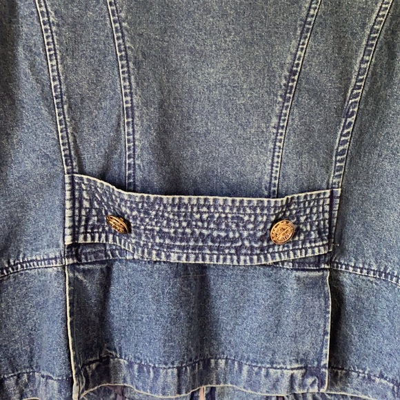 Carole Little Jean Double Breasted Jacket - Picture 6 of 7